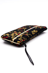 Etui à lunette - Madame Butterfly / 3 couleurs, doré- tissu Japonais