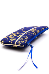 Etui à lunette - Madame Butterfly / 3 couleurs, doré- tissu Japonais