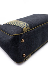 Sac Cabāzoon - dark grey - bandoulière chevron