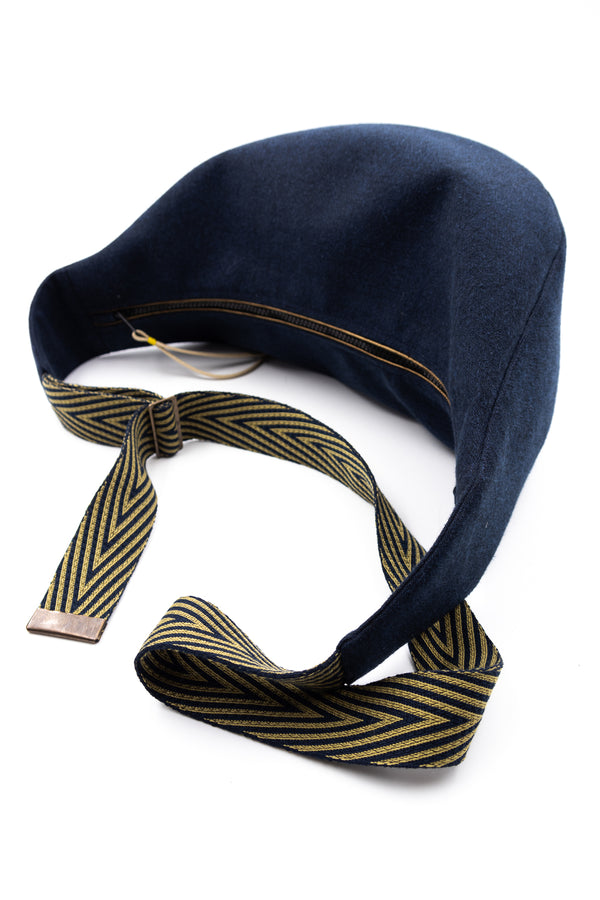 sac moon bag - indigo dark blue - tissu japonais