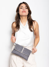 Sac "Geisha" - Motif Samekomon - tissu traditionnel japonais