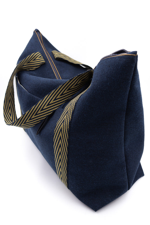 Sac WE - indigo dark blue - Tissu Japonais
