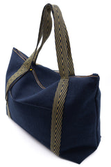 Sac WE - indigo dark blue - Tissu Japonais