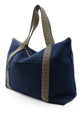 Sac WE - indigo dark blue - Tissu Japonais