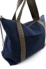 Sac WE - indigo dark blue - Tissu Japonais