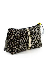 Trousse à maquillage S,M + Pinceau - série "UME" - Tissu japonais