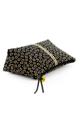 Trousse à maquillage S,M + Pinceau - série "UME" - Tissu japonais